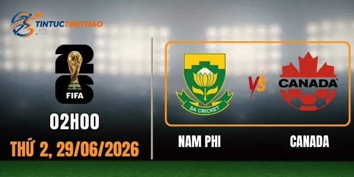 Kèo nhà cái Nam Phi vs Canada