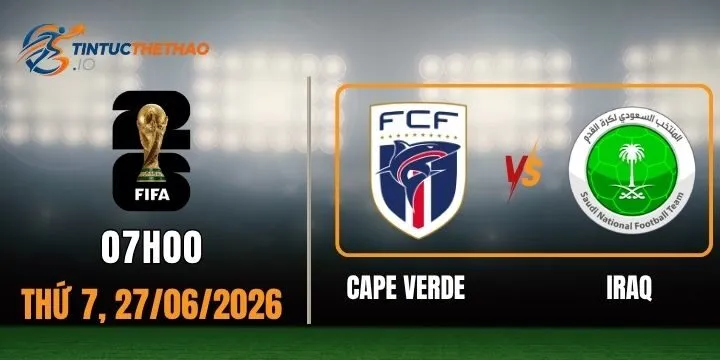 Soi kèo nhà cái Cape Verde vs Ả Rập Xê Út