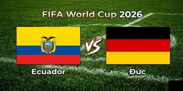 Tin tức mới nhất về Ecuador Vs Đức