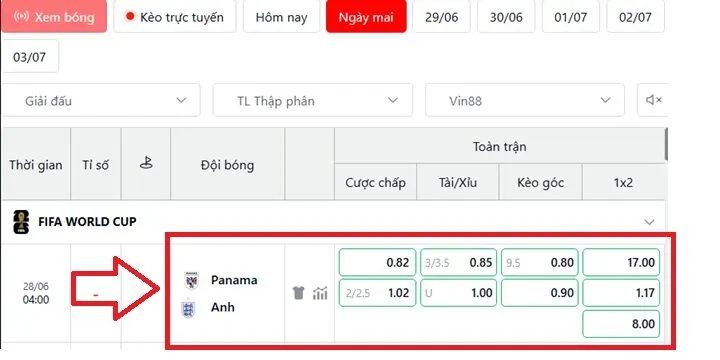 Nhận định kèo nhà cái Panama vs Anh