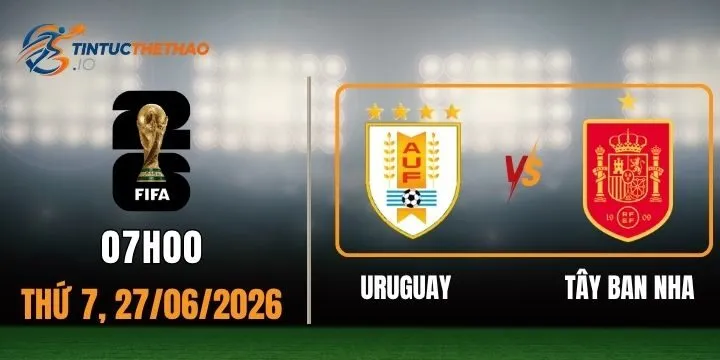 Soi kèo nhà cái Uruguay vs Tây Ban Nha World Cup 2026