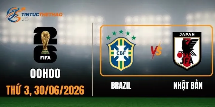Tỷ lệ kèo Brazil vs Nhật Bản