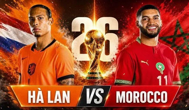 Thông tin mới nhất về trận Hà Lan vs Morocco