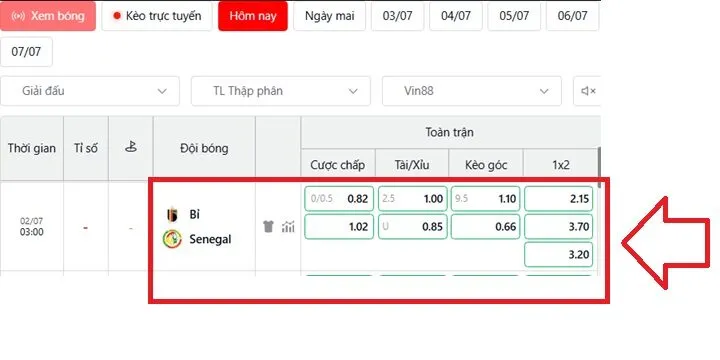 Phân tích kèo nhà cái Bỉ vs Senegal
