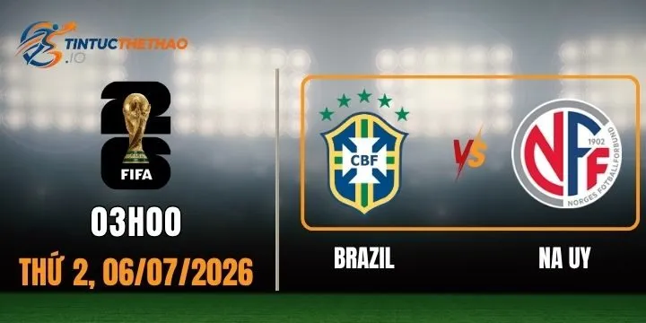 Kèo nhà cái Brazil Vs Na Uy