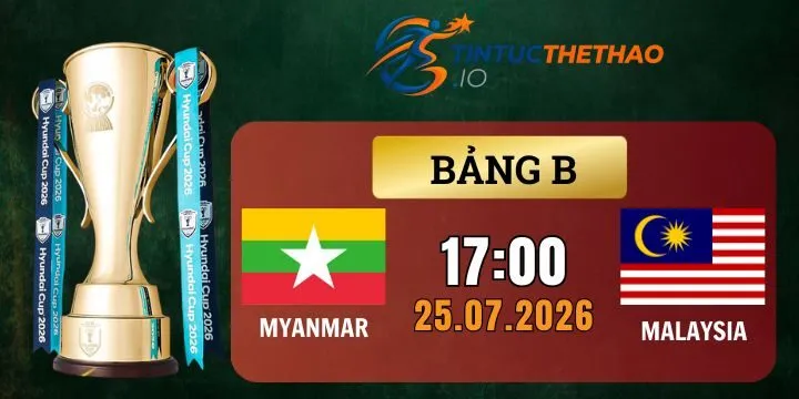 Kèo nhà cái Myanmar vs Malaysia