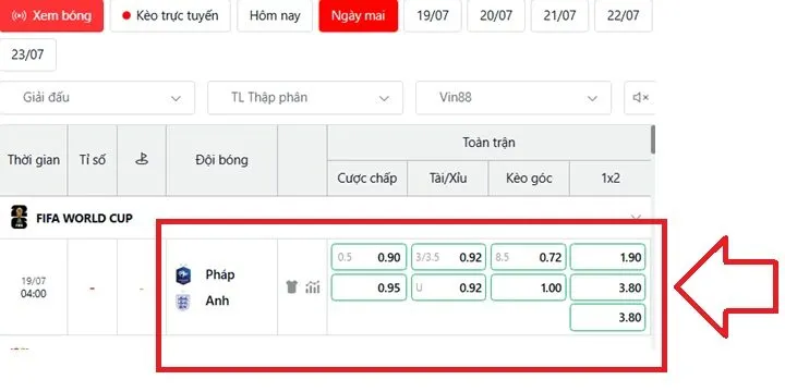 Nhận định kèo nhà cái Pháp vs Anh