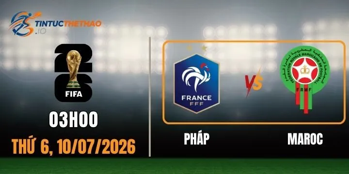 Kèo nhà cái Pháp vs Maroc