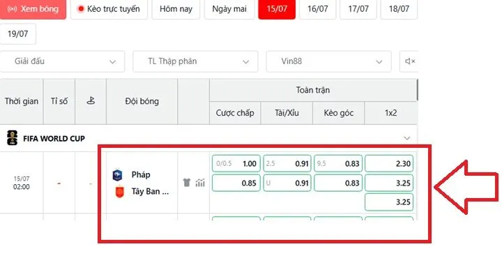 Soi kèo nhà cái Pháp vs Tây Ban Nha