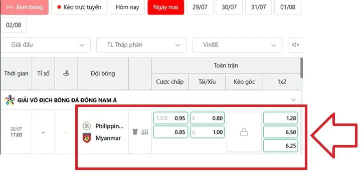 Nhận định kèo nhà cái Philippines vs Myanmar