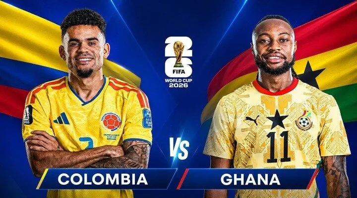 Thông tin trước trận Colombia vs Ghana
