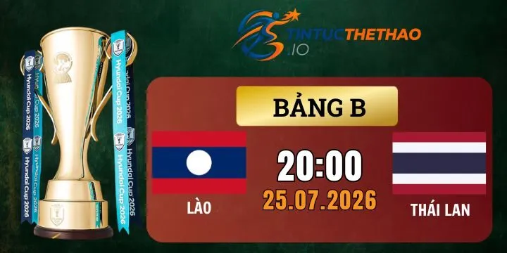 Tỷ lệ kèo Lào Vs Thái Lan