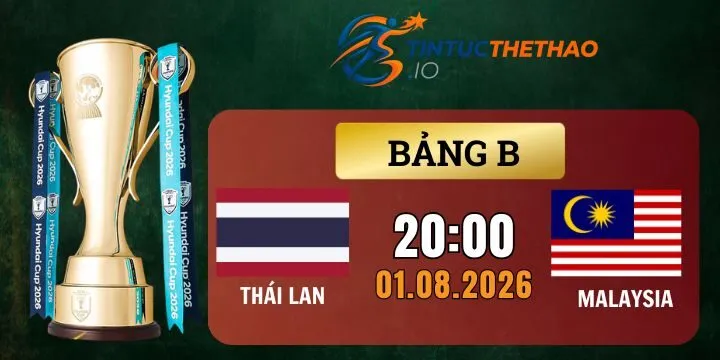 Tỷ lệ kèo Thái Lan vs Malaysia