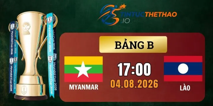 Kèo nhà cái Myanmar vs Lào