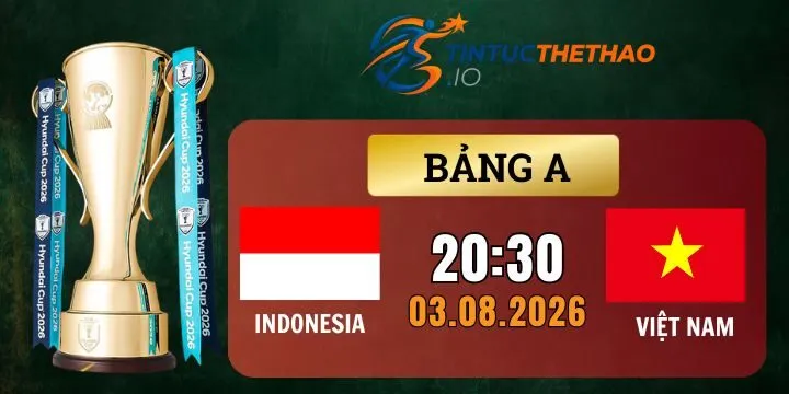 Tỷ lệ kèo Indonesia vs Việt Nam