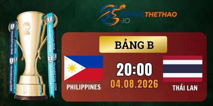 Tỷ lệ kèo Philippines vs Thái Lan